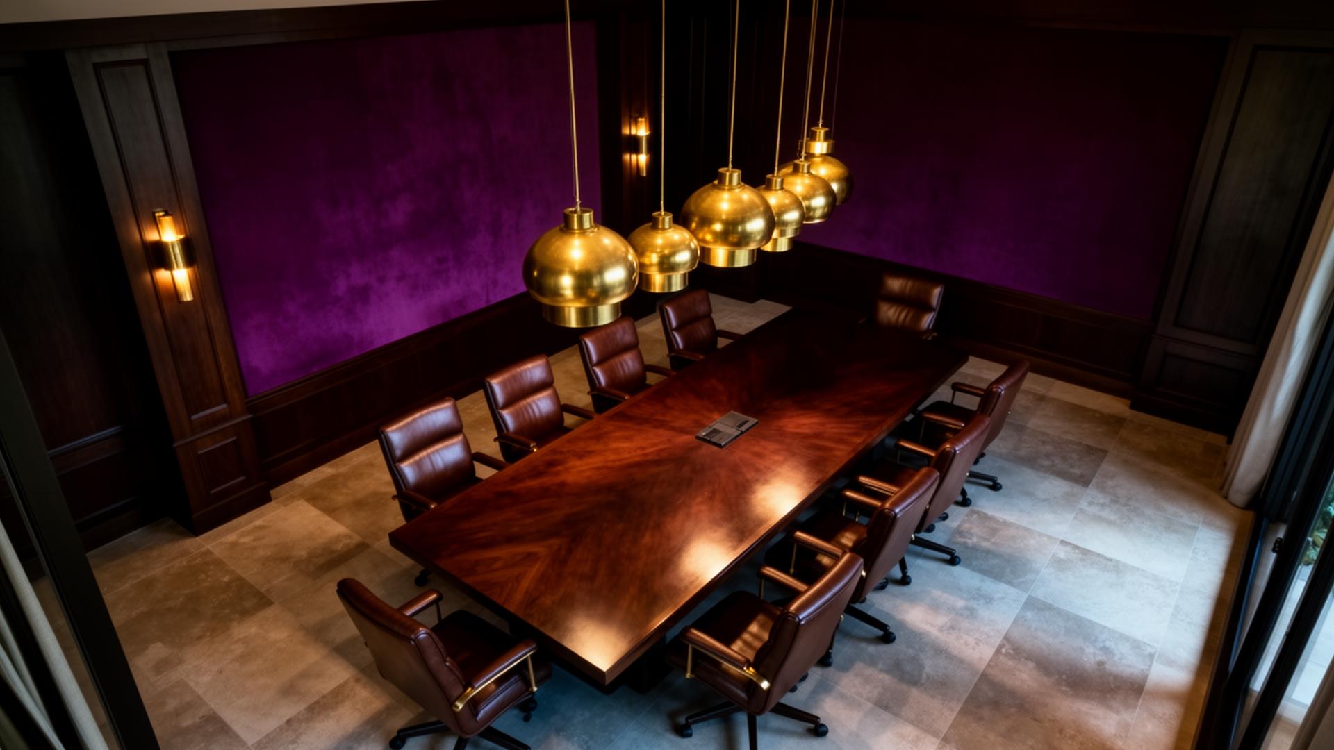 Corporate boardroom