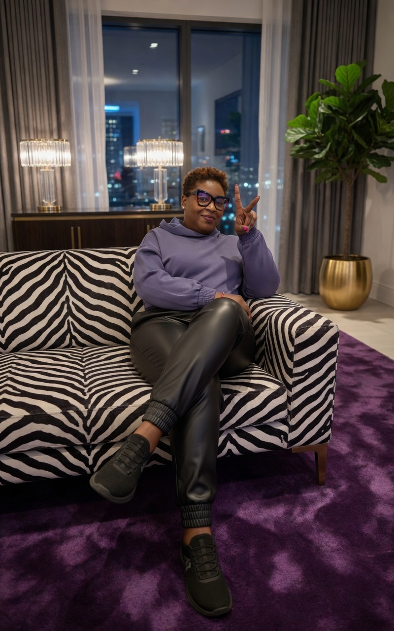 Tanya D. Powell at home